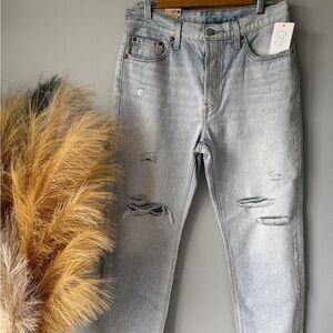 Levi's Light Blue Straight Leg Jeans